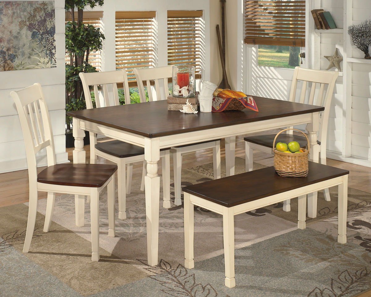 Whitesburg - Dining Table Set - Hornell Furniture Outlet