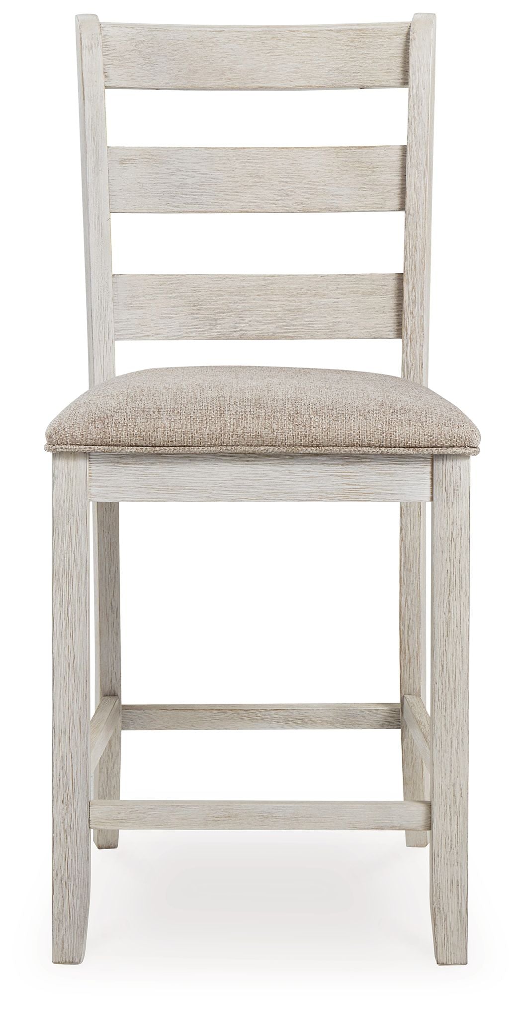 Skempton - White - Upholstered Barstool (Set of 2) - Hornell Furniture Outlet