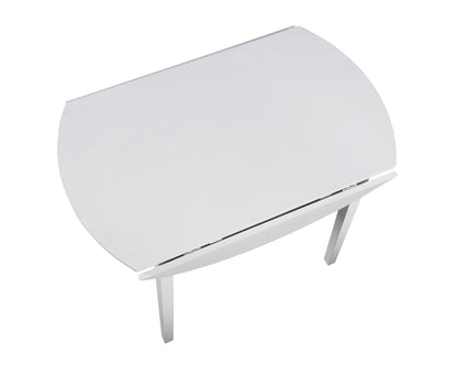 Naples - Drop Leaf Dining Table - White - Hornell Furniture Outlet