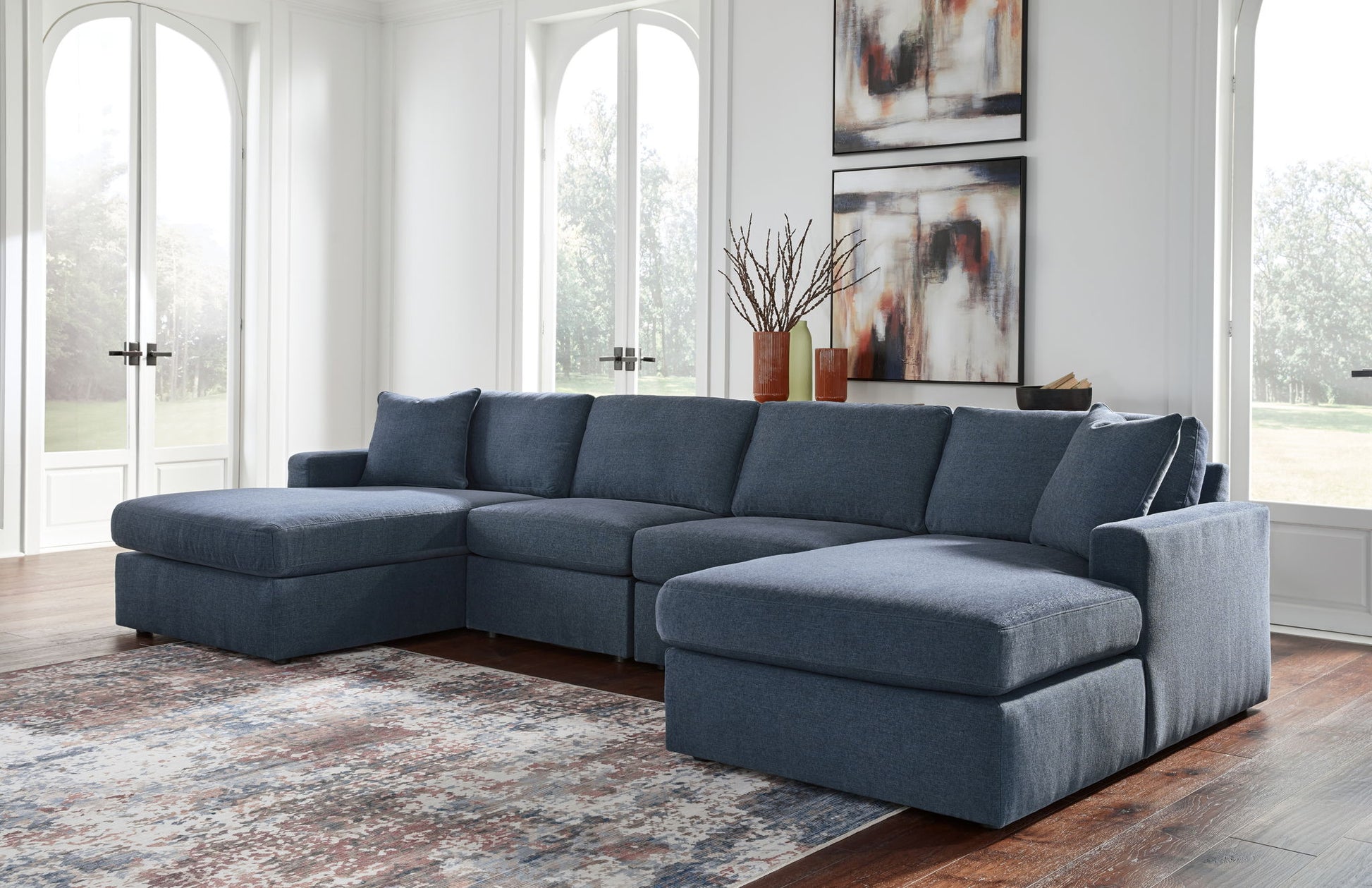 Modmax - Ink - Sectional - Hornell Furniture Outlet