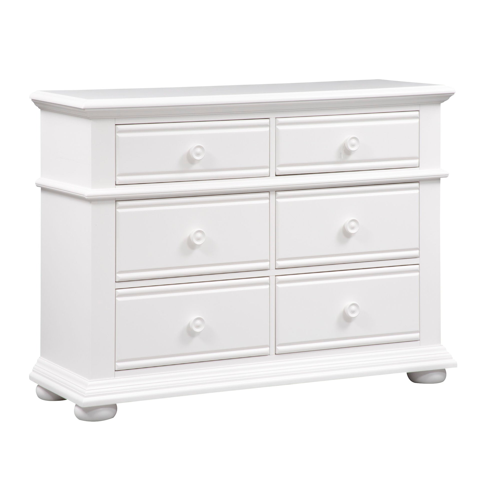 Summer House - 6 Drawer Dresser - White - Hornell Furniture Outlet