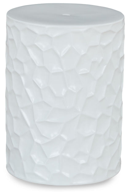 Jungrove - White - Stool - Hornell Furniture Outlet