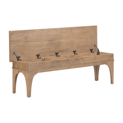 Haven Hills - Bed Bench - Camel Beige - Hornell Furniture Outlet