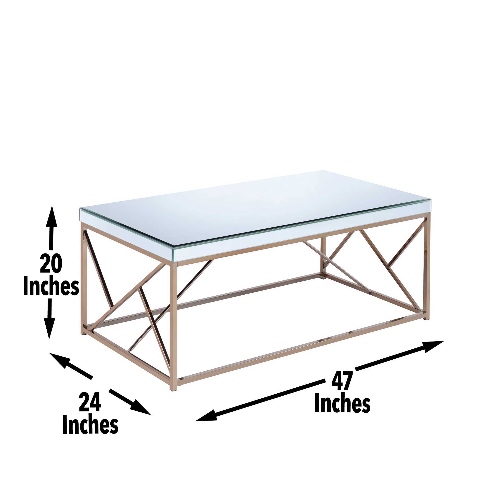 Evelyn - Cocktail Table - Beige - Hornell Furniture Outlet
