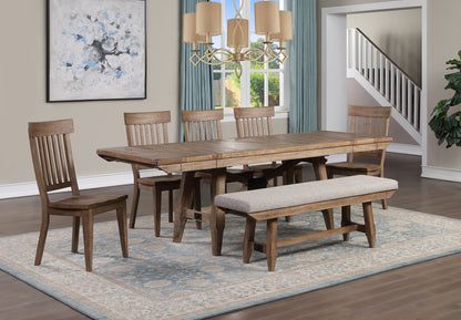 Riverdale - Side Chair (Set of 2) - Driftwood - Hornell Furniture Outlet