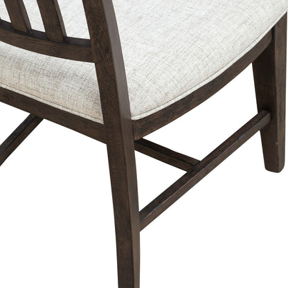 Grant Park - Slat Back Side Chair (RTA) - Brown - Hornell Furniture Outlet