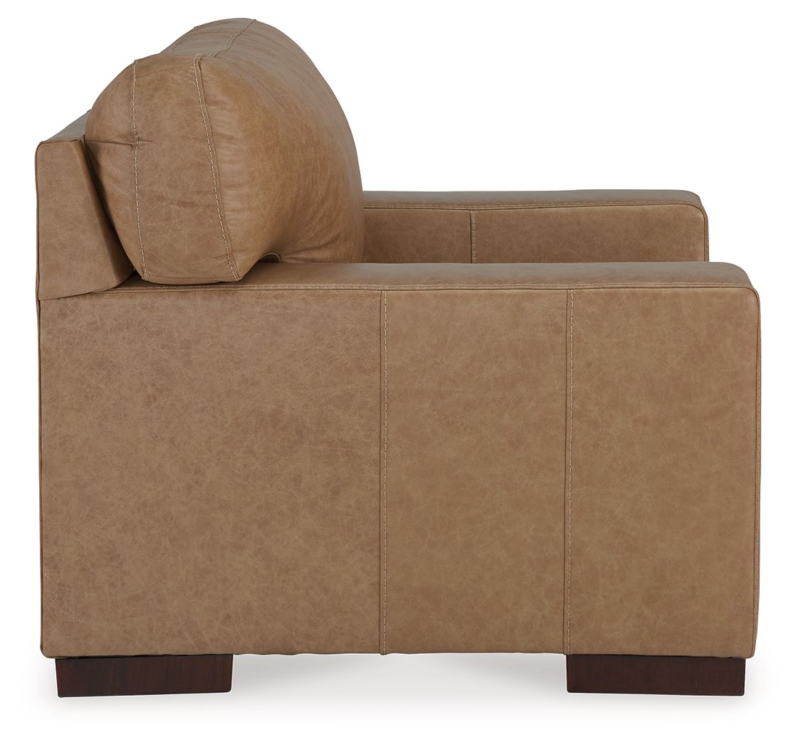 Lombardia - Tumbleweed - 2 Pc. - Chair And A Half, Ottoman - Hornell Furniture Outlet