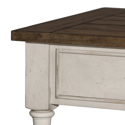 Morgan Creek - End Table - White - Hornell Furniture Outlet