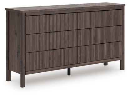 Pamytta - Six Drawer Dresser - Hornell Furniture Outlet