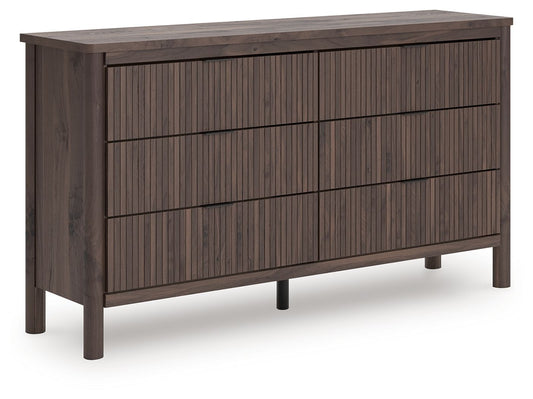 Pamytta - Six Drawer Dresser - Hornell Furniture Outlet