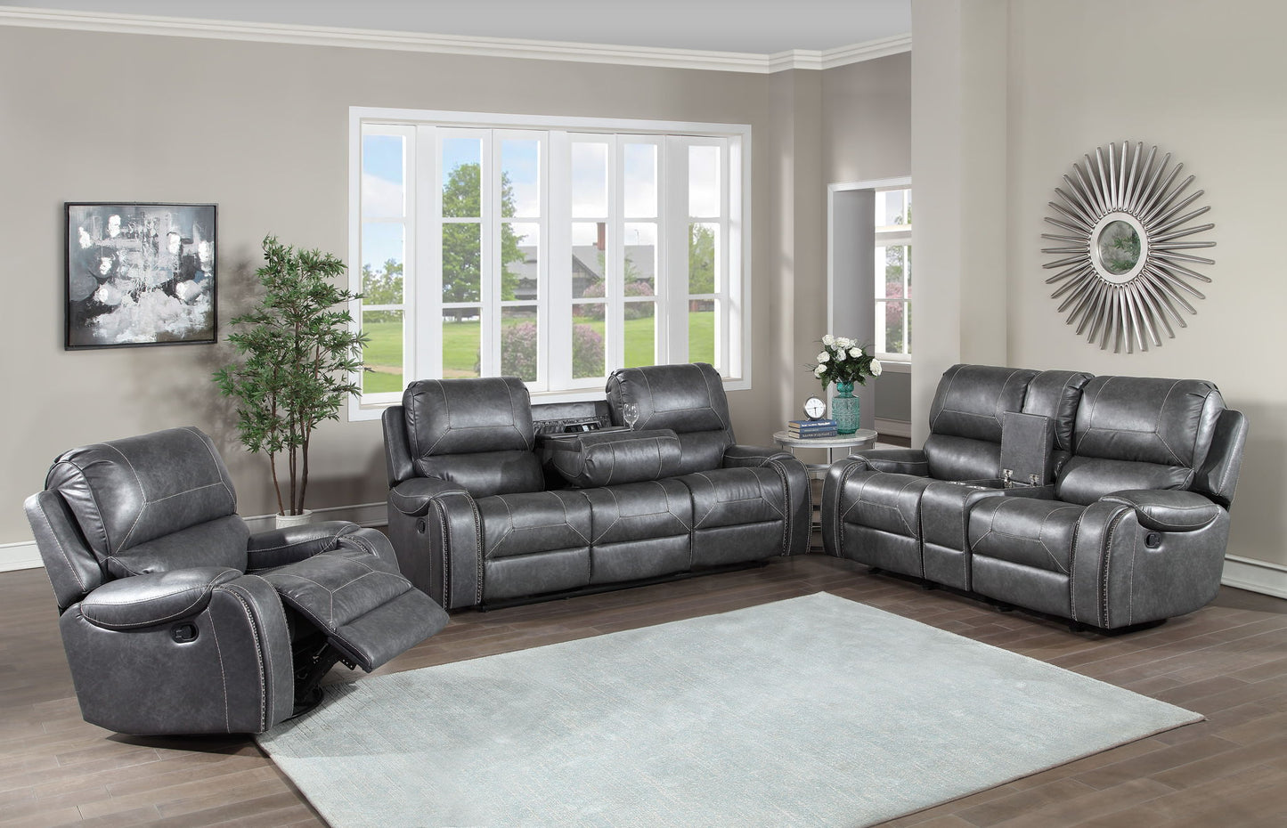Keily - Reclining Living Room Set - Hornell Furniture Outlet