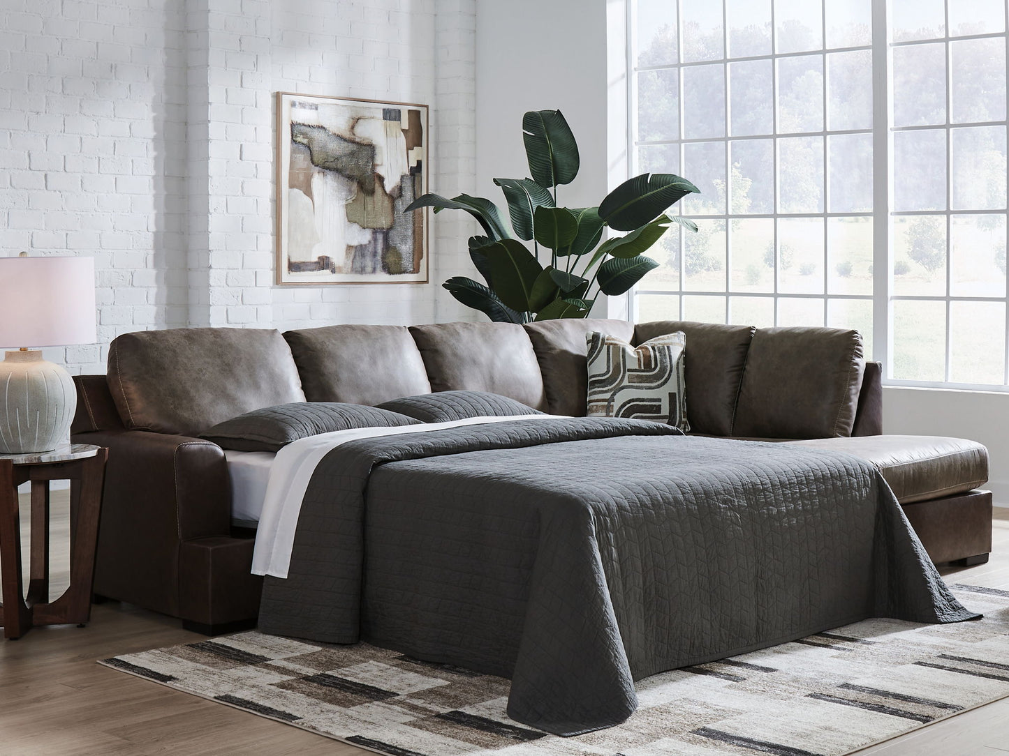 Castille Way - Sectional - Hornell Furniture Outlet