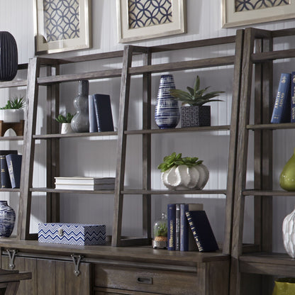 Stone Brook - Credenza Hutch - Dark Brown - Hornell Furniture Outlet
