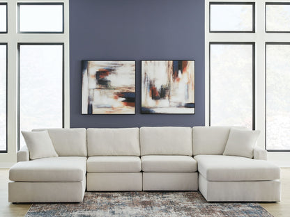 Modmax - Oyster - Sectional - Hornell Furniture Outlet