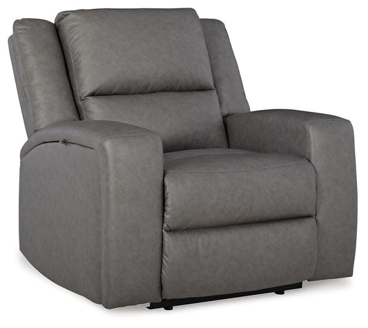Brixworth - Slate - Zero Wall Recliner - Hornell Furniture Outlet