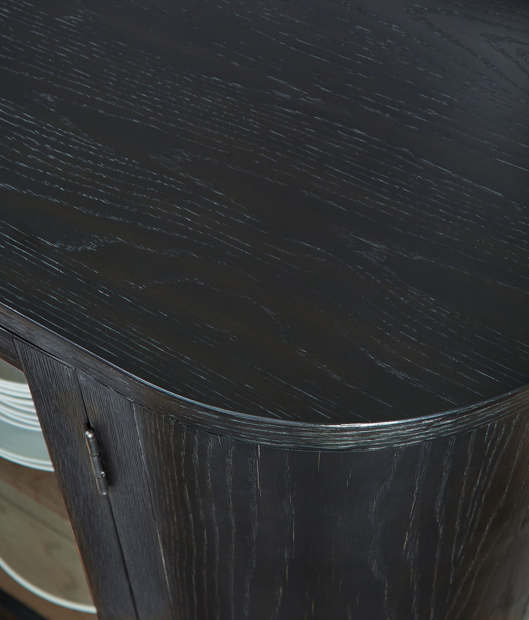 Rowanbeck - Black - Dining Room Server - Hornell Furniture Outlet