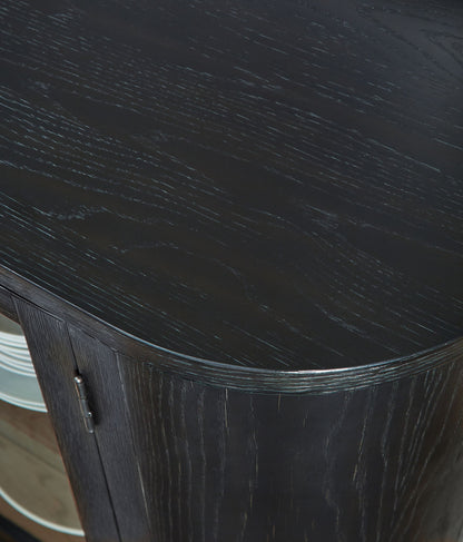 Rowanbeck - Black - Dining Room Server - Hornell Furniture Outlet