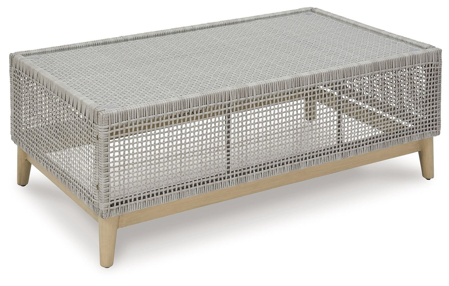 Seton Creek - Gray - Rectangular Cocktail Table - Hornell Furniture Outlet
