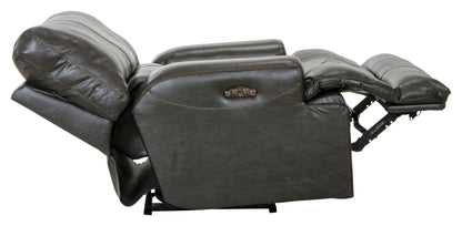 Wembley - Power Headrest Power Lay Flat Recliner - Hornell Furniture Outlet