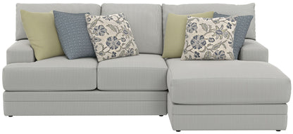 Stockbridge - Sectional With Comfort Coil Seating And 9 Accent Pillows Included - Hornell Furniture Outlet