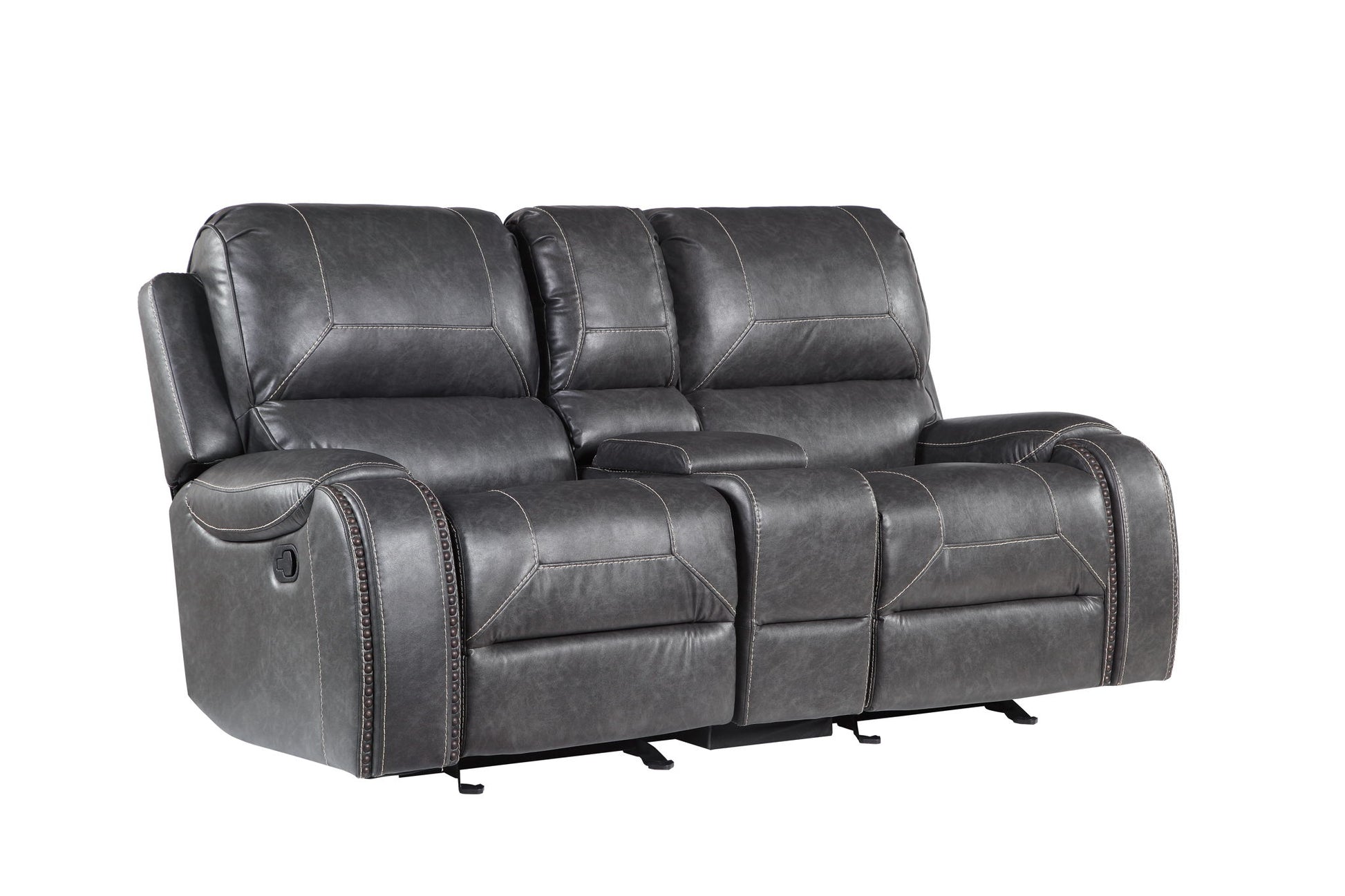 Keily - Manual Motion Glider Loveseat - Hornell Furniture Outlet