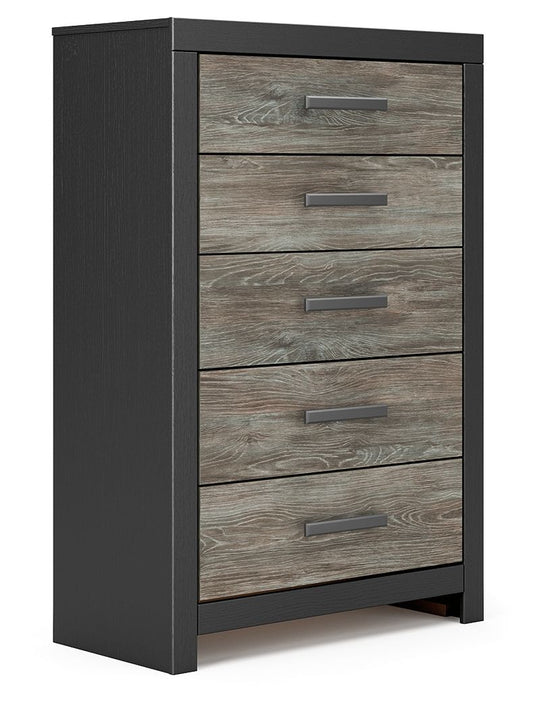 Broachmyn - Five Drawer Chest - Hornell Furniture Outlet