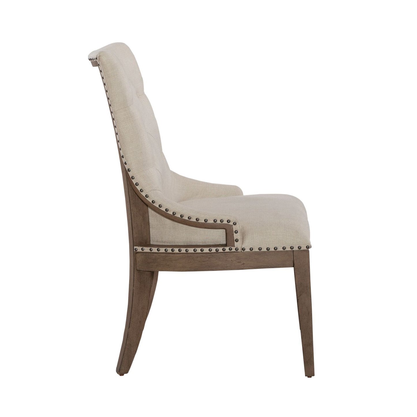 Americana Farmhouse - Upholstered Shelter Side Chair - Hornell Furniture Outlet
