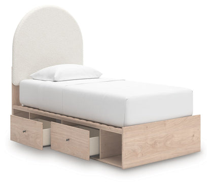 Arloster - Upholstered Panel Bed - Hornell Furniture Outlet