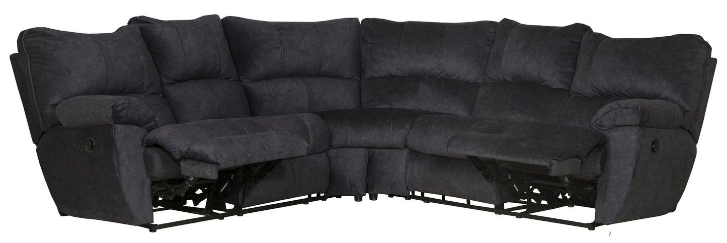 Shane - 2 Piece Reclining Sectional - Hornell Furniture Outlet
