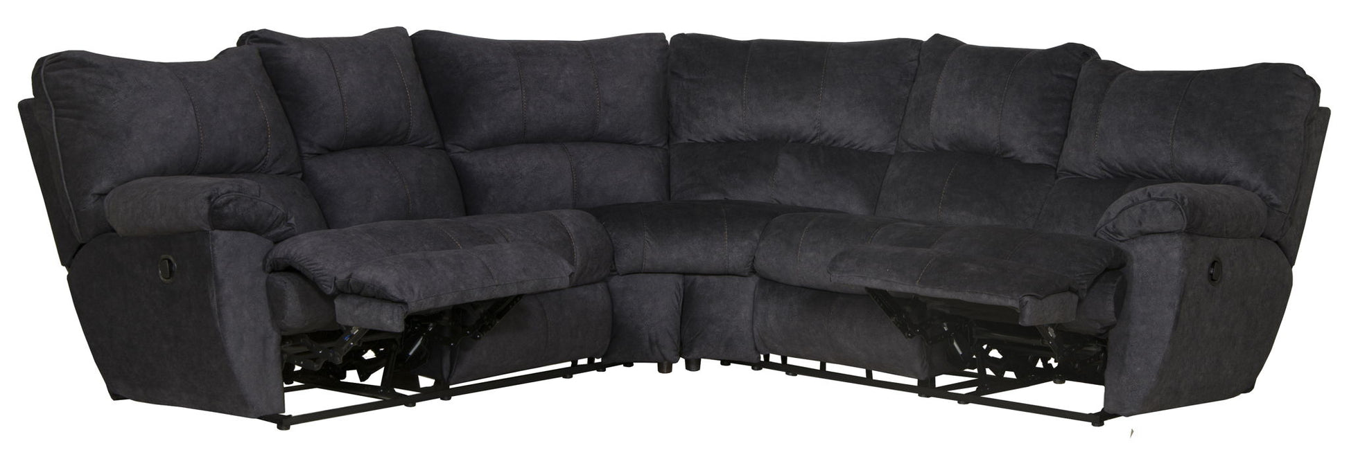 Shane - 2 Piece Reclining Sectional - Hornell Furniture Outlet