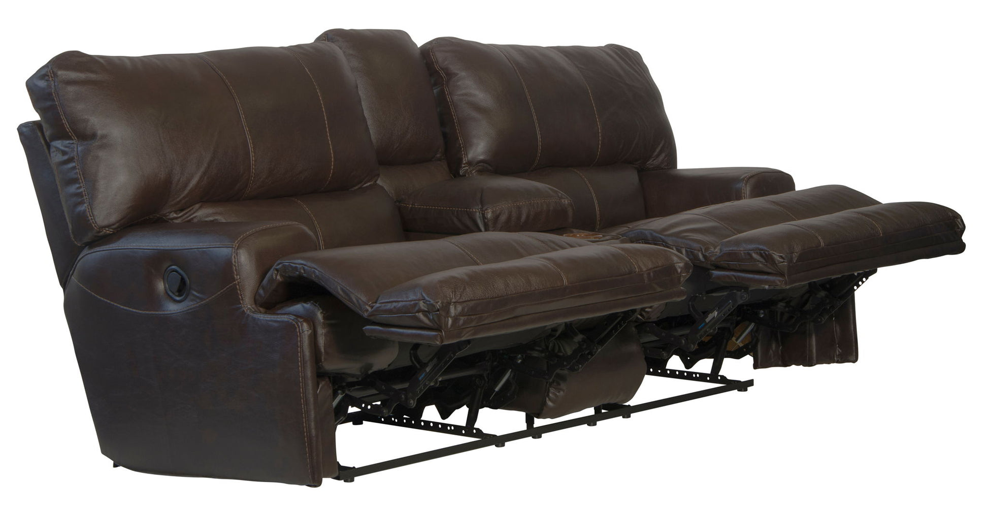 Wembley - Lay Flat Reclining Console Loveseat - Hornell Furniture Outlet