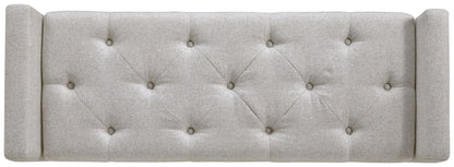 Briarson - Beige / Brown - Storage Bench - Hornell Furniture Outlet