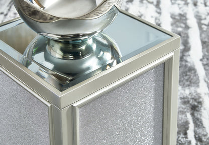 Traleena - Silver Finish - Nesting End Tables (Set of 2) - Hornell Furniture Outlet