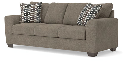 Triston - Peaks - Queen Sofa Sleeper - Suede - Hornell Furniture Outlet