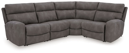 Next - Gen Durapella - Reclining Sectional - Hornell Furniture Outlet