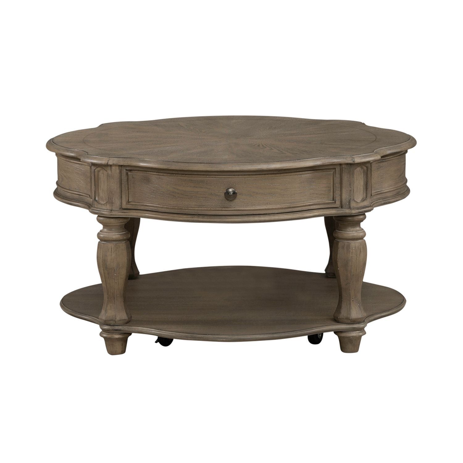 Magnolia Manor - Round Cocktail Table - Hornell Furniture Outlet