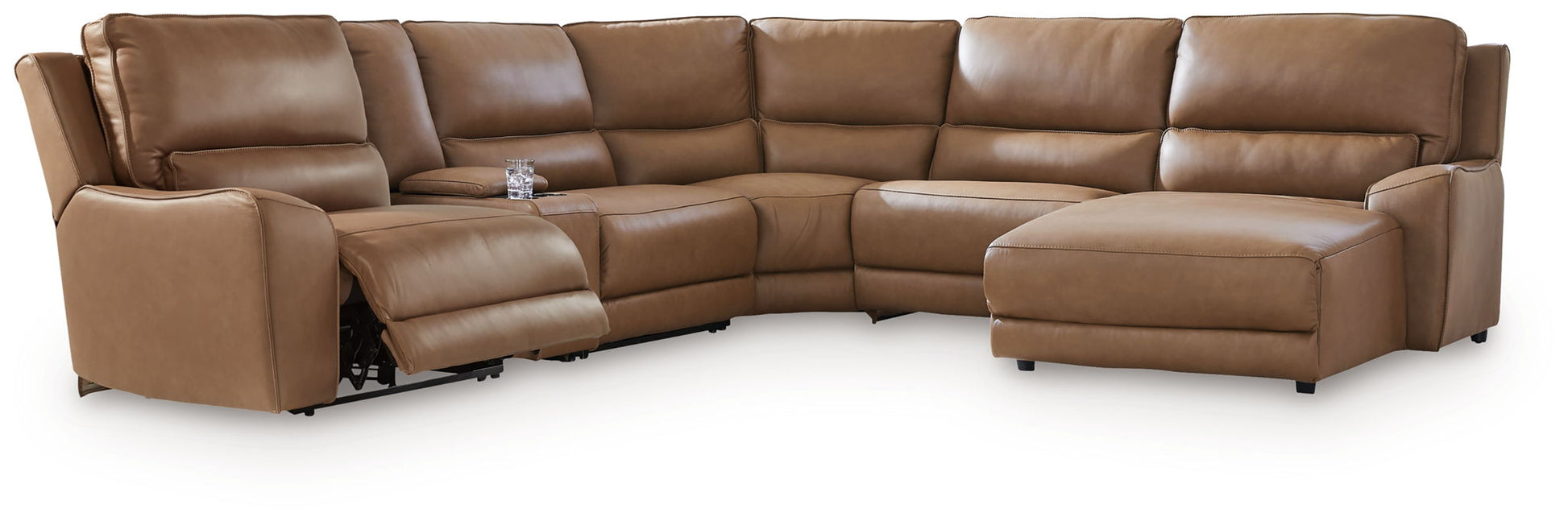 DeepWakes - Power Reclining Sectional - Hornell Furniture Outlet