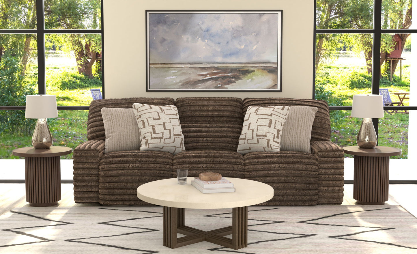 Lynx - Power Reclining Sofa With Zero Gravity - Hornell Furniture Outlet