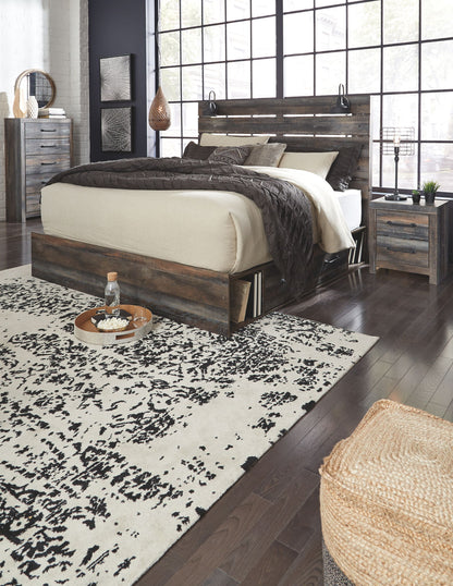 Drystan - Panel Bedroom Set - Hornell Furniture Outlet