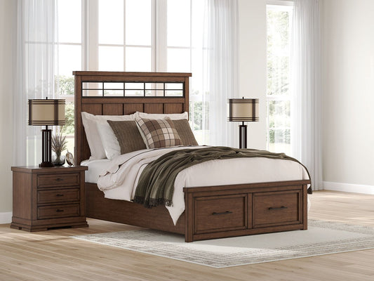 Taffenbrook - Panel Storage Bed - Hornell Furniture Outlet
