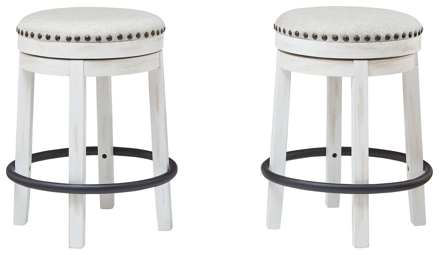 Valebeck - Upholstered Swivel Stool - Hornell Furniture Outlet