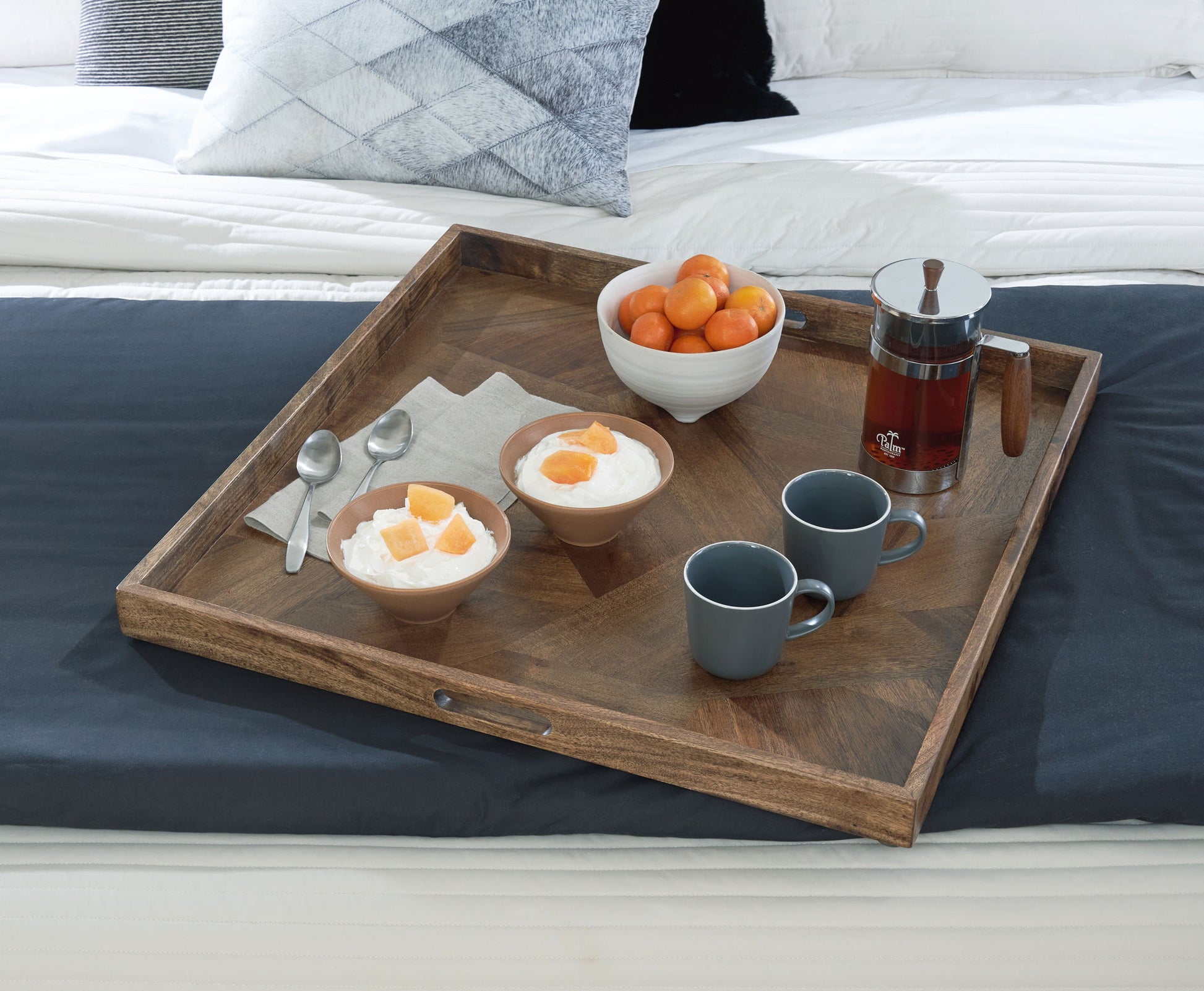 Heddford - Brown - Tray - Hornell Furniture Outlet