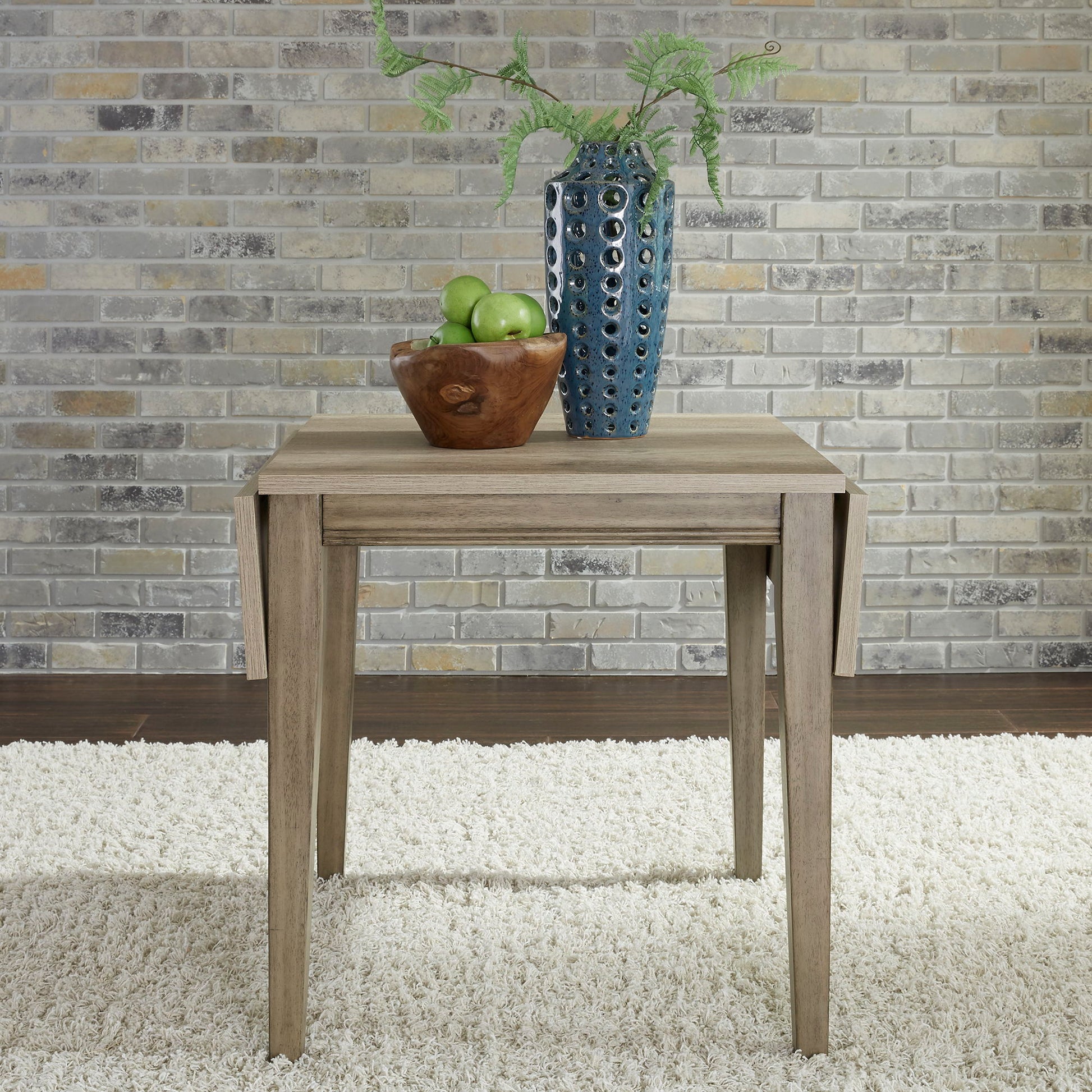 Sun Valley - Drop Leaf Table - Light Brown - Hornell Furniture Outlet