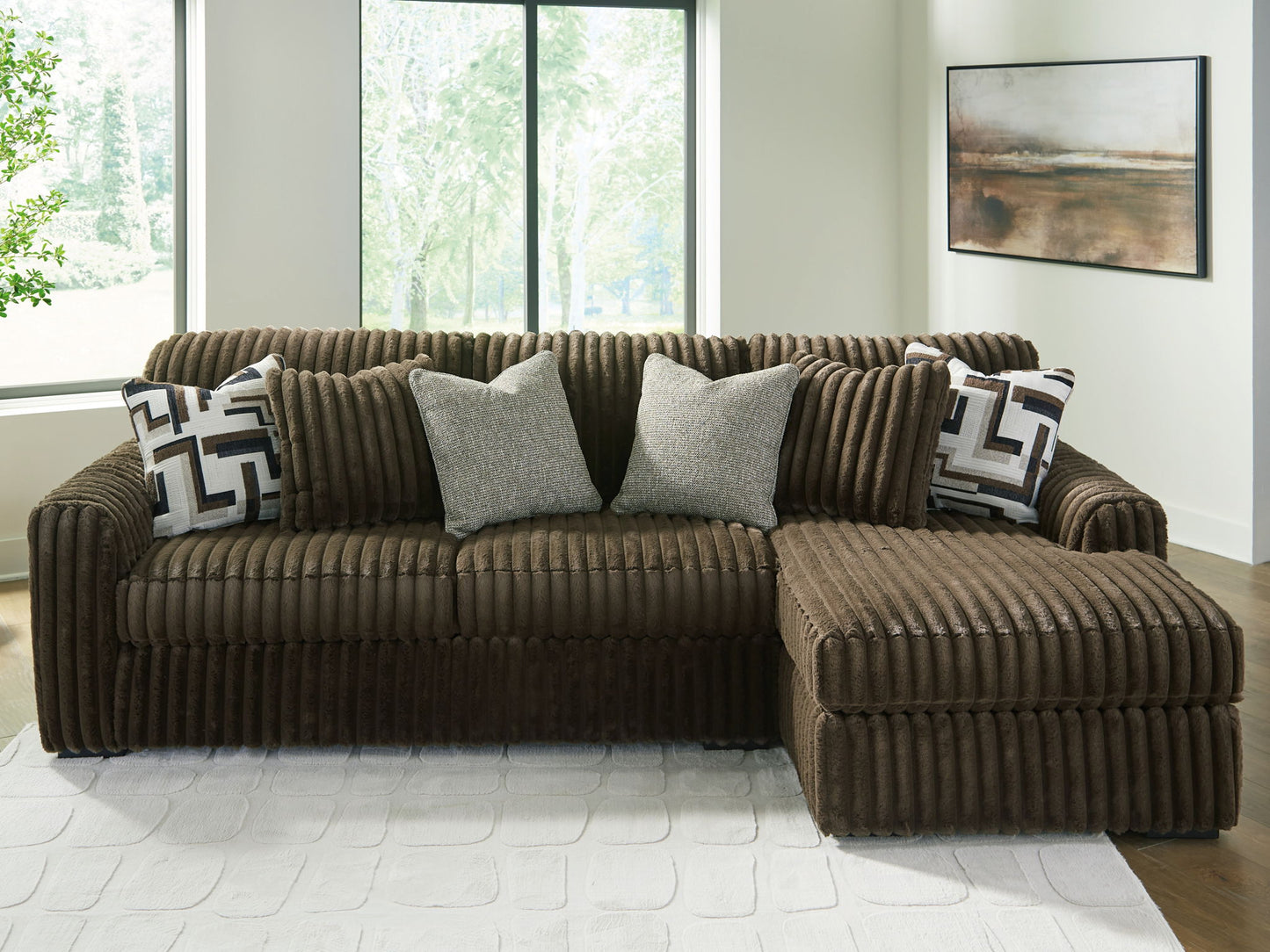 Midnight - Madness - Sectional - Hornell Furniture Outlet