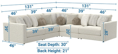Ritzy - Modular Sofa - Hornell Furniture Outlet