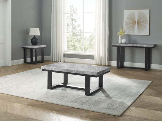 Lucca - 3 Piece Table Set - Gray - Hornell Furniture Outlet