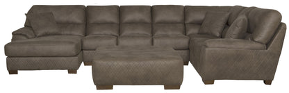 Royce - Sectional With Cocktail Ottoman - Hornell Furniture Outlet