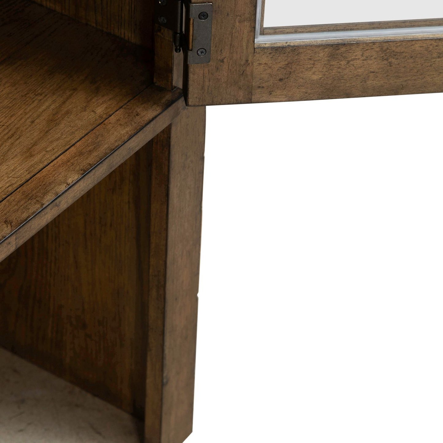 Carolina Park - Credenza Hutch - Brown - Hornell Furniture Outlet