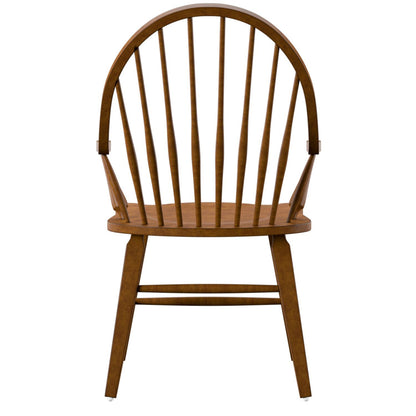 Hearthstone Ridge - Windsor Back Arm Chair - Hornell Furniture Outlet