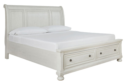Robbinsdale - Sleigh Bed - Hornell Furniture Outlet